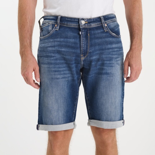 Short blue jogg Le Temps des Cerises homme 