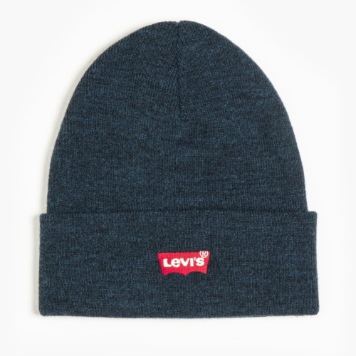 Bonnet Levi's ® bleu marine logo rouge