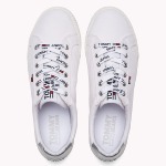 Chaussures en toile blanche Tommy Hilfiger Jeans femme