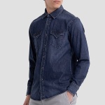 Chemise en jeans Replay Jeans pour homme