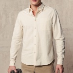 Chemise Freeman T Porter homme Jeremiah Hunty beige