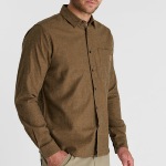 Chemise coton Le Temps des Cerises Debun Tobacco