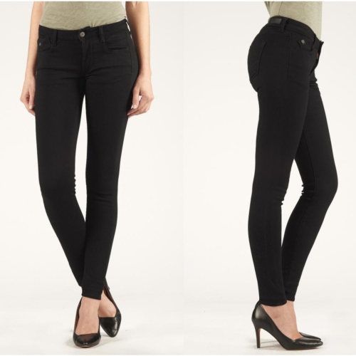 Jean Le Temps des Cerises femme Ultrapower noir coupe skinny