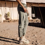 Pantalon cargo femme Freeman T Porter Celine Jazz kaki