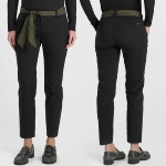 Pantalon chino femme Le Temps des Cerises Kristin noir