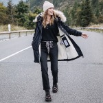 Parka femme Freeman T Porter Bailee noire