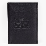 Portefeuilles Levi's ® Two Horses en cuir noir