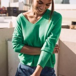 Pull femme Freeman T Porter Isabel vert