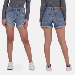 short en jeans Levi's ® femme 501 Rolled