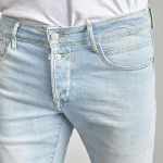 Short en jeans homme Le Temps des Cerises Landrew