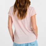 T Shirt Le Temps des Cerises femme Ona rose