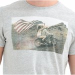 T Shirt Le Temps des Cerises homme / LTC Manuel logo moto