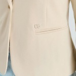 Veste blazer Le Temps des Cerises Oscar beige