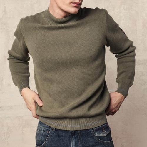 Pull Freeman T Porter homme Baton Varsity kaki