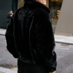Veste fausse fourrure Freeman T Porter Solly noire
