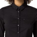 Chemise Tommy Hilfiger femme modèle Faybe noire coupe cintrée