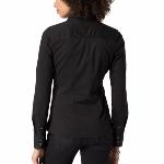 Chemise Tommy Hilfiger femme modèle Faybe noire coupe cintrée