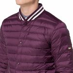 Doudoune Tommy Hilfiger homme coupe teddy modèle Jack potent purple