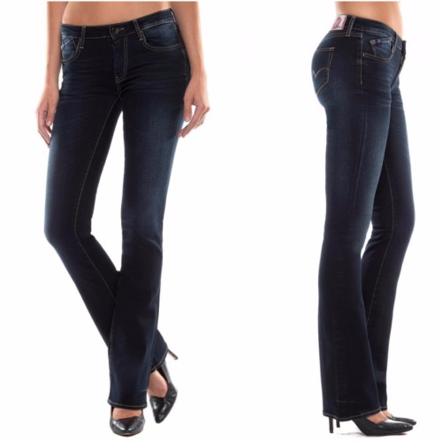 Jean bootcut femme Le Temps des Cerises modèle 322 délavage wss42