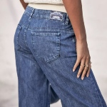Jeans large Freeman T Porter femme Agatha manzana med