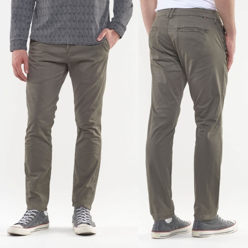 Pantalon Chino LTC Le Temps des Cerises homme khaki