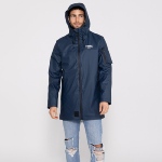 Veste longue imperméable Bombers Original Djinn bleu marine