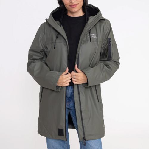 Paka imperméable doublée Bombers Original Gamma femme kaki