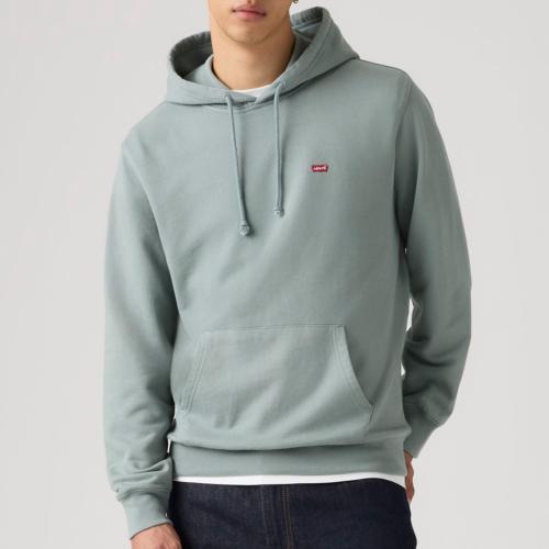 Sweat capuche Levis homme gris bleu lead