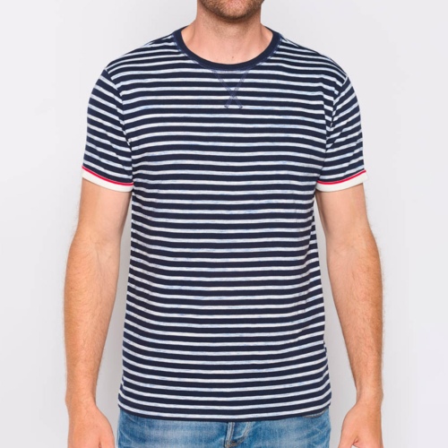 T Shirt rayé Le Temps des Cerises homme Sifar