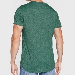 T Shirt Tommy Hilfiger Jeans homme vert chiné