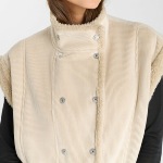 Gilet en velours Le Temps des Cerises Malia