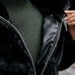 Veste fausse fourrure Freeman T Porter Solly noire