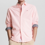 Chemise Tommy Hilfiger rose pour homme