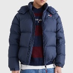 Doudoune Tommy Hilfiger Jeans bleu marine