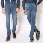 Pantalon Freeman T Porter Jimmy insigna blue pour homme