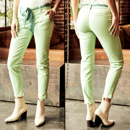 Pantalon Freeman T Porter femme Claudia Felicita vert