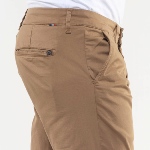 Pantalon Chino LTC Le Temps des Cerises homme beige camel