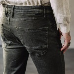Jeans homme Freeman T Porter Jimmy kaki
