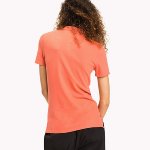 Polo femme Tommy Hilfiger Jeans corail