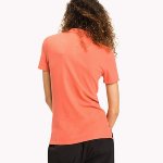 Polo femme Tommy Hilfiger Jeans corail