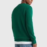 Pull Tommy Hilfiger Jeans vert pour homme