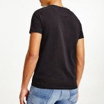 T Shirt Tommy Hilfiger noir avec logo Tommy Jeans