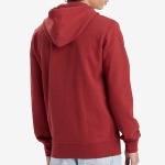 Veste sweat zippé capuche Levis rouge