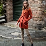 Manteau femme Freeman T Porter Luella orange