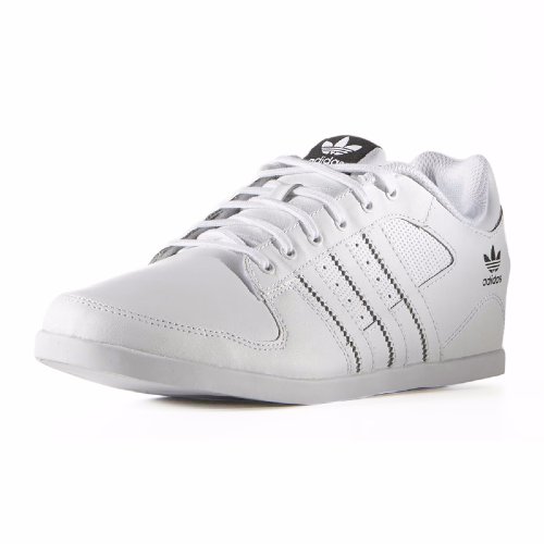 Chaussures Adidas Originals Plimcana en cuir blanc