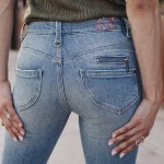 Jeans Freeman T Porter Alexa High Cropped Pirana