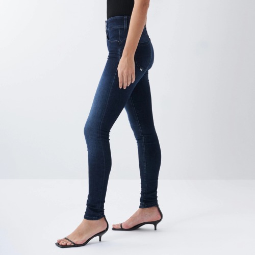 Jean Femme Salsa Taille W26 L32 Bleu - Coupe Slim - Neuf Avec étiquettes