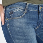 Jeans slim 7/8éme Le Temps des Cerises femme Pulp C w1333
