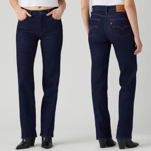 Jean Levi's ® femme 723 High Rise straight brut coupe droite taille haute