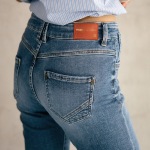 Jeans bootcut cropped Freeman T Porter femme Norma Saopolo